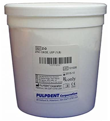 Zinc Oxide USP 1lb (Pulpdent) Zinc Oxide USP 1lb (Pulpdent)