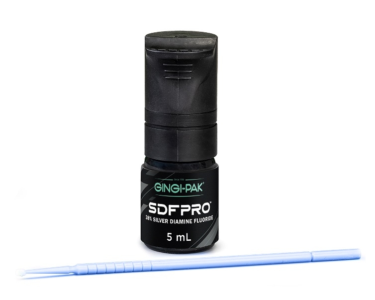 SDF Pro 38% Silver Diamine Fluoride Solution (Gingi-Pak) SDF Pro 38% Silver Diamine Fluoride Solution (Gingi-Pak)