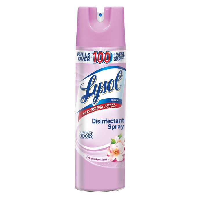 Lysol Disinfectant Spray 12.5oz Jasmine & Rain Lysol Disinfectant Spray 12.5oz Jasmine & Rain
