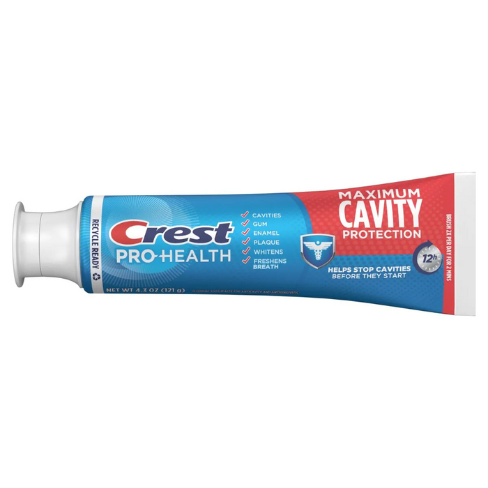 Toothpaste Crest Pro Health Max Cavity Protection 4.3oz (24/Case) Toothpaste Crest Pro Health Max Cavity Protection 4.3oz (24/Case)