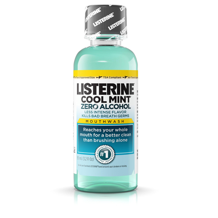 Listerine ZERO 3.2oz Patient Trial Size 24/Case Listerine ZERO 3.2oz Patient Trial Size 24/Case