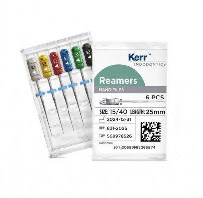 Reamers Plastic Handle Standard Color Coded 6/Pkg 21mm (SybronEndo) Reamers Plastic Handle Standard Color Coded 6/Pkg 21mm (SybronEndo)