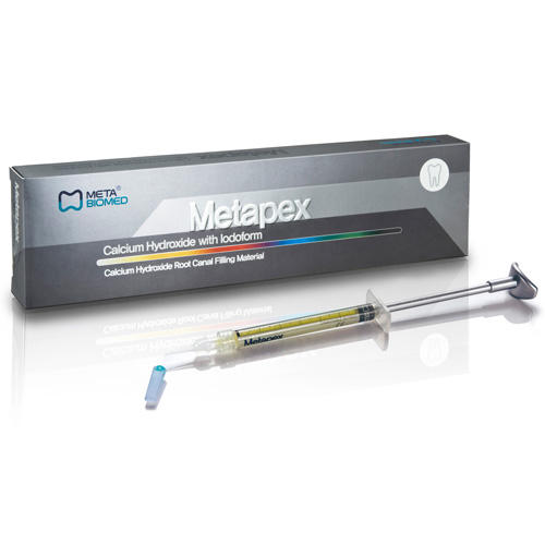 Metapex Calcium Hydoxide Syringe 2.2gm w/ 20 Tips Metapex Calcium Hydoxide Syringe 2.2gm w/ 20 Tips