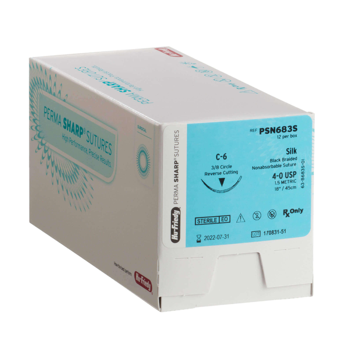 Hu Friedy Sutures Silk 12/Pkg Hu Friedy Sutures Silk 12/Pkg