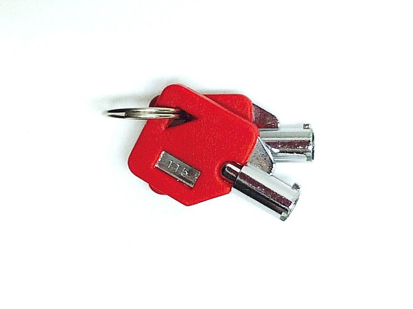 Nitrous Oxide (N2O) Lock Keys For Dental Flowmeter 2/Pk Nitrous Oxide (N2O) Lock Keys For Dental Flowmeter 2/Pk