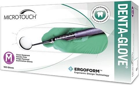Gloves Micro-Touch Denta Green Neoprene Exam 100/Box (Ansell) Gloves Micro-Touch Denta Green Neoprene Exam 100/Box (Ansell)