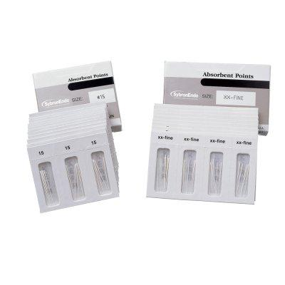 Absorbent Paper Points Auxiliary Sizes 200/Box (SybronEndo) Absorbent Paper Points Auxiliary Sizes 200/Box (SybronEndo)