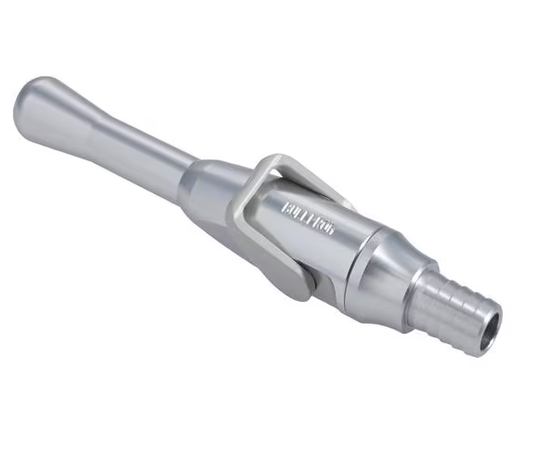 HVE Handpieces Aluminum, Extended With 1/2 HVE Handpieces Aluminum, Extended With 1/2