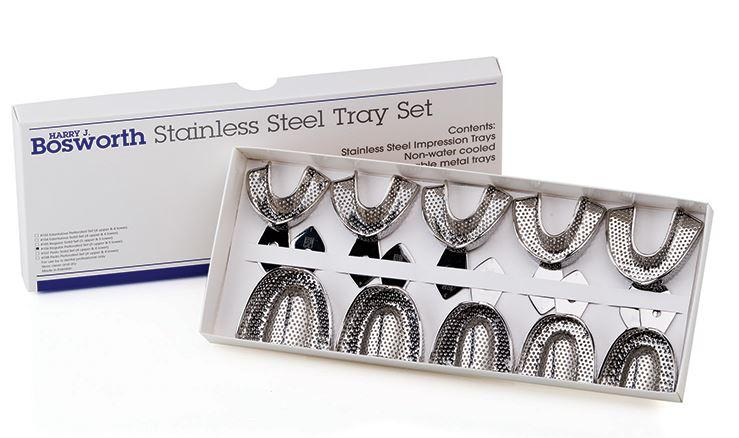 Edentulous SS Trays Perf (8) 4U/4L