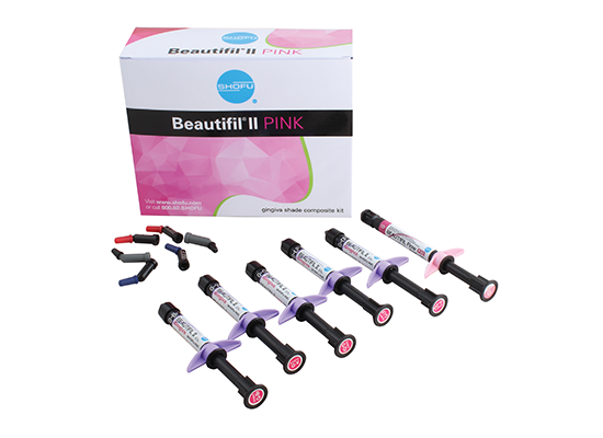 Beautifil II Gingiva Universal Composite Syringe (Shofu) Beautifil II Gingiva Universal Composite Syringe (Shofu)