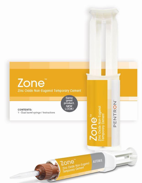 ZONE Temporary Cement Automix Syringe 4 g (Pentron) ZONE Temporary Cement Automix Syringe 4 g (Pentron)