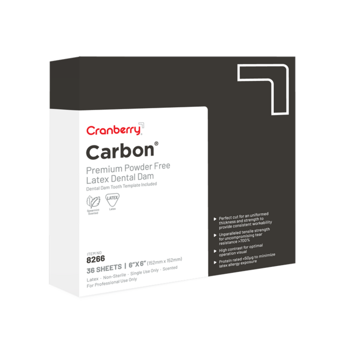 Carbon Dental Latex Rubber Dam 6 Carbon Dental Latex Rubber Dam 6