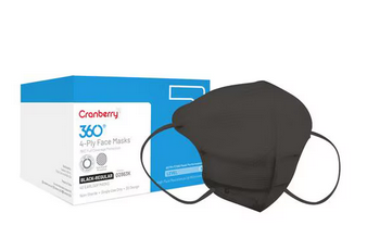 Cranberry 360 Earloop Masks ASTM Level 3, Latex Free, 40/Pkg Cranberry 360 Earloop Masks ASTM Level 3, Latex Free, 40/Pkg