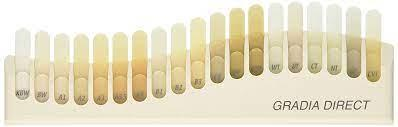Gradia Direct Shade Guide (GC America) Gradia Direct Shade Guide (GC America)