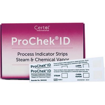 ProChek ID Process Indicator Strips for Steam and Chemical Vapor, 250/Box ProChek ID Process Indicator Strips for Steam and Chemical Vapor, 250/Box