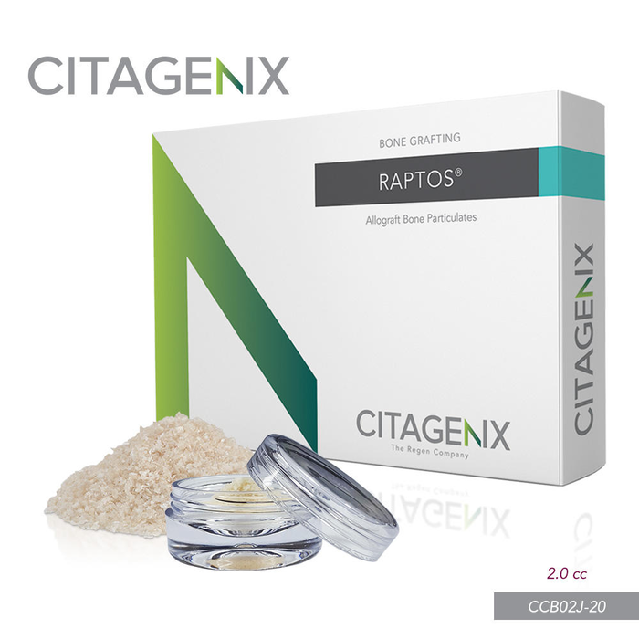 Raptos Cortico Cancellous Blend Bone Jars (Citagenix) Raptos Cortico Cancellous Blend Bone Jars (Citagenix)