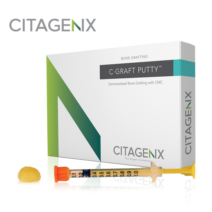 C Graft Putty Demineralized Bone Syringe (Citagenix) C Graft Putty Demineralized Bone Syringe (Citagenix)