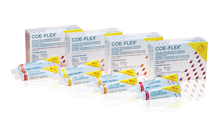 Coe Flex Lead-Free, Polysulfide Impression Material (GCAMERICA) Coe Flex Lead-Free, Polysulfide Impression Material (GCAMERICA)