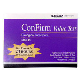 ConFirm Value Mail-In Test Strips (Crosstex) ConFirm Value Mail-In Test Strips (Crosstex)
