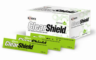 ClearShield 5% Sodium Fluoride Varnish (DMG) ClearShield 5% Sodium Fluoride Varnish (DMG)