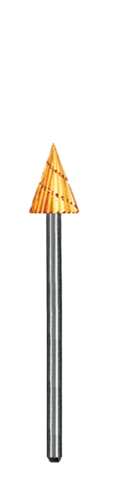 Goldies High Speed Steel Bur Cone-28 7.2Mm (.283) Goldies High Speed Steel Bur Cone-28 7.2Mm (.283)