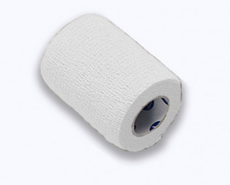 Sensi-Wrap Self-Adherent Bandage Rolls WHTE Color, (Dynatex) Sensi-Wrap Self-Adherent Bandage Rolls WHTE Color, (Dynatex)