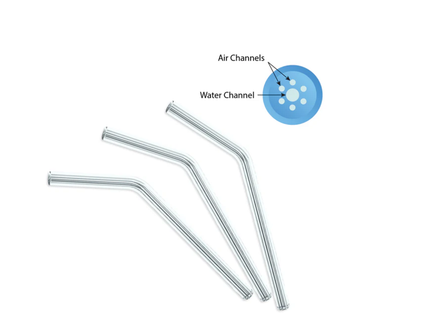Air Water KleanTip Clear Syringe Tip (PacDent) Air Water KleanTip Clear Syringe Tip (PacDent)