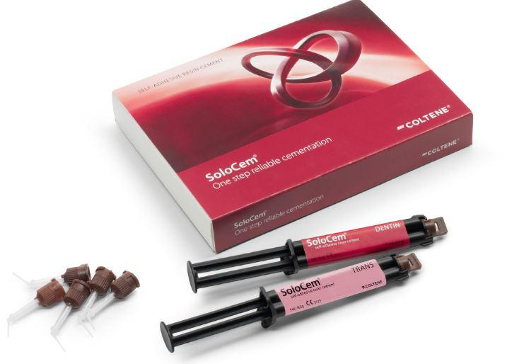 SoloCem Self-Adhesive Cement, Syringe Refill (Coltene) SoloCem Self-Adhesive Cement, Syringe Refill (Coltene)