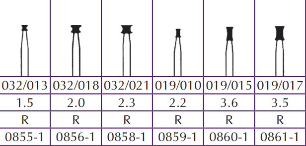 Robot Diamond FG Double Inverted Cone (Shofu) Robot Diamond FG Double Inverted Cone (Shofu)