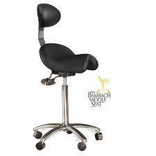 Bambach w/Ergo Back Saddle Stool (Fawn) (Hager) Bambach w/Ergo Back Saddle Stool (Fawn) (Hager)