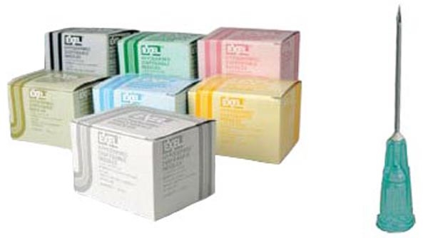 Hypodermic Needle Regular Bevel 100/Pkg (Exel) Hypodermic Needle Regular Bevel 100/Pkg (Exel)