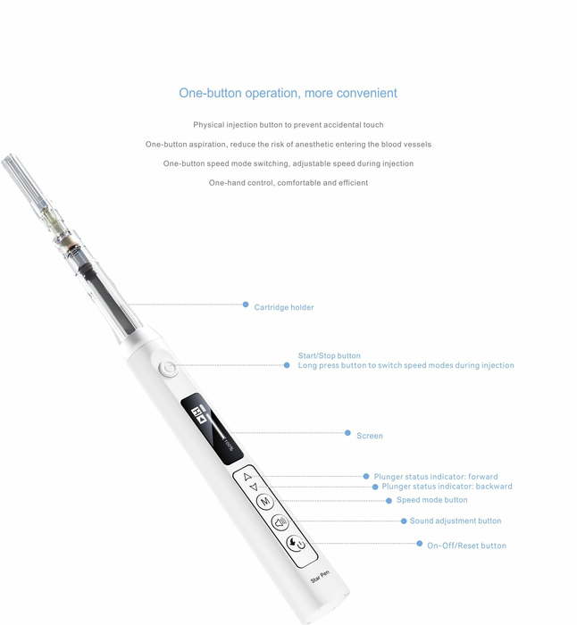 Star Pen Dental Anesthesia Device (Woodpecker) Star Pen Dental Anesthesia Device (Woodpecker)