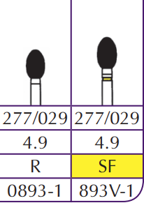 Robot Diamond FG EGG #0893 (6/PACK) (Shofu) Robot Diamond FG EGG #0893 (6/PACK) (Shofu)