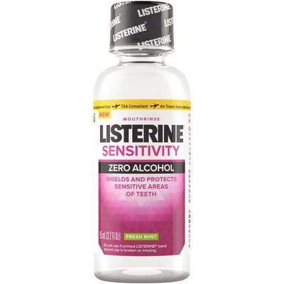Listerine SENSITIVITY 3.2 oz Patient Trial Size 24/Case Listerine SENSITIVITY 3.2 oz Patient Trial Size 24/Case