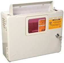 Sharps Wall Enclosure for 5 Qt Container Sharps Wall Enclosure for 5 Qt Container