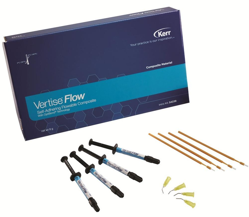 Vertise Flow Self-Adhering Flowable Composite, 2 g Syringe 2/Pkg (Kerr) Vertise Flow Self-Adhering Flowable Composite, 2 g Syringe 2/Pkg (Kerr)
