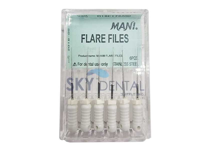 Flare Files 21mm 6 Pack (Mani) Flare Files 21mm 6 Pack (Mani)