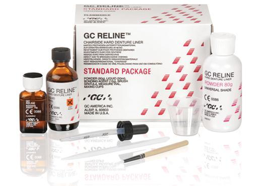 GC Reline Hard Denture, Chairside Reline Material (GC America) GC Reline Hard Denture, Chairside Reline Material (GC America)