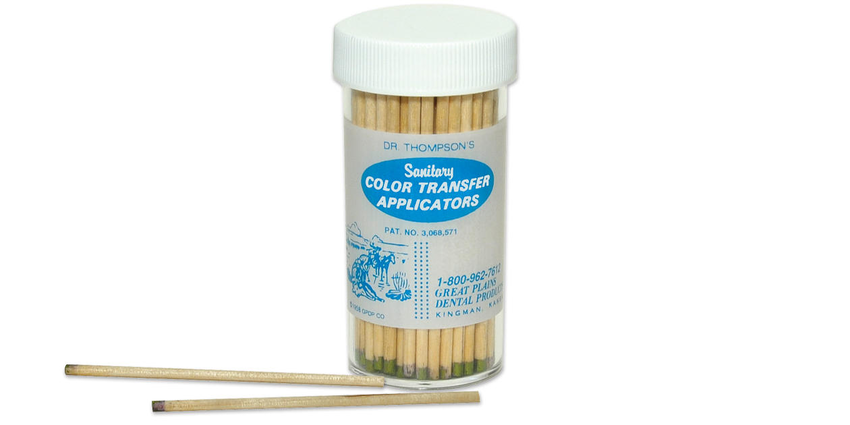 Dr. Thompson’s Color Transfer Applicators 150/Bottle Dr. Thompson’s Color Transfer Applicators 150/Bottle