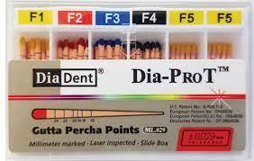 Dia-Pro T Gutta Percha Points F Series (Diadent) Dia-Pro T Gutta Percha Points F Series (Diadent)