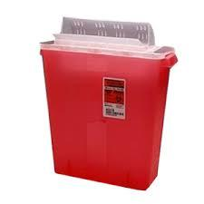 Sharps Container Open Lid 12Qt. Red Sharps Container Open Lid 12Qt. Red