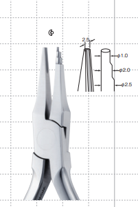 Omega Tweed Loop Forming Pliers (Task) Omega Tweed Loop Forming Pliers (Task)