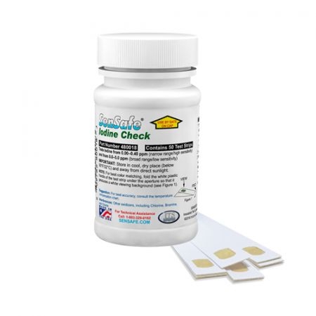 Iodine Test Strips DentaPure 50/Pkg (Crosstex) Iodine Test Strips DentaPure 50/Pkg (Crosstex)
