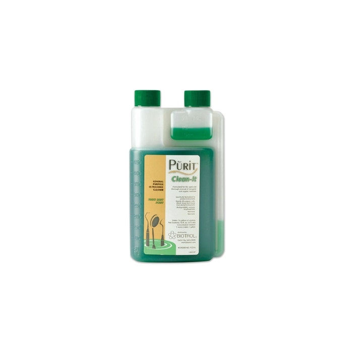 Purit Clean-it General Purpose Ultrasonic Cleaner Solution, 16 oz Bottle Purit Clean-it General Purpose Ultrasonic Cleaner Solution, 16 oz Bottle