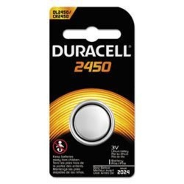 Battery, Lithium, Size DL2450, 3V, 6/bx (Duracell) Battery, Lithium, Size DL2450, 3V, 6/bx (Duracell)
