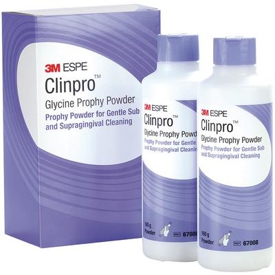 Clinpro Glycine Prophy Powder 5.6 oz Neutral 2/Bx (3M) Clinpro Glycine Prophy Powder 5.6 oz Neutral 2/Bx (3M)