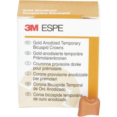 Gold Anodized Crown Refill 2nd Bicuspid, Lower Left 5/Pkg (3M) Gold Anodized Crown Refill 2nd Bicuspid, Lower Left 5/Pkg (3M)