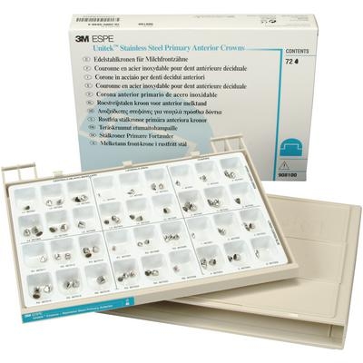 Unitek™ Primary Stainless Steel Crowns Anterior Starter Kit (3M) Unitek™ Primary Stainless Steel Crowns Anterior Starter Kit (3M)