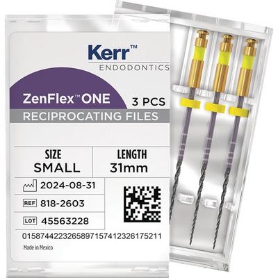 ZenFlexOne Reciprocating Niti Files 31mm (Kerr Rotary) ZenFlexOne Reciprocating Niti Files 31mm (Kerr Rotary)