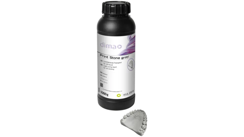 Dima Print Stone Material Gray, 3D Resin 1000g (Kulzer) Dima Print Stone Material Gray, 3D Resin 1000g (Kulzer)